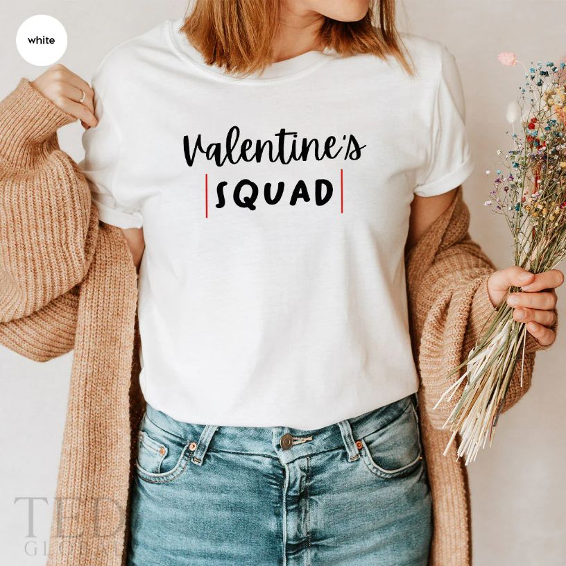 Cute Valentines Day Squad Shirt Cute Valentines Day Squad Shirt