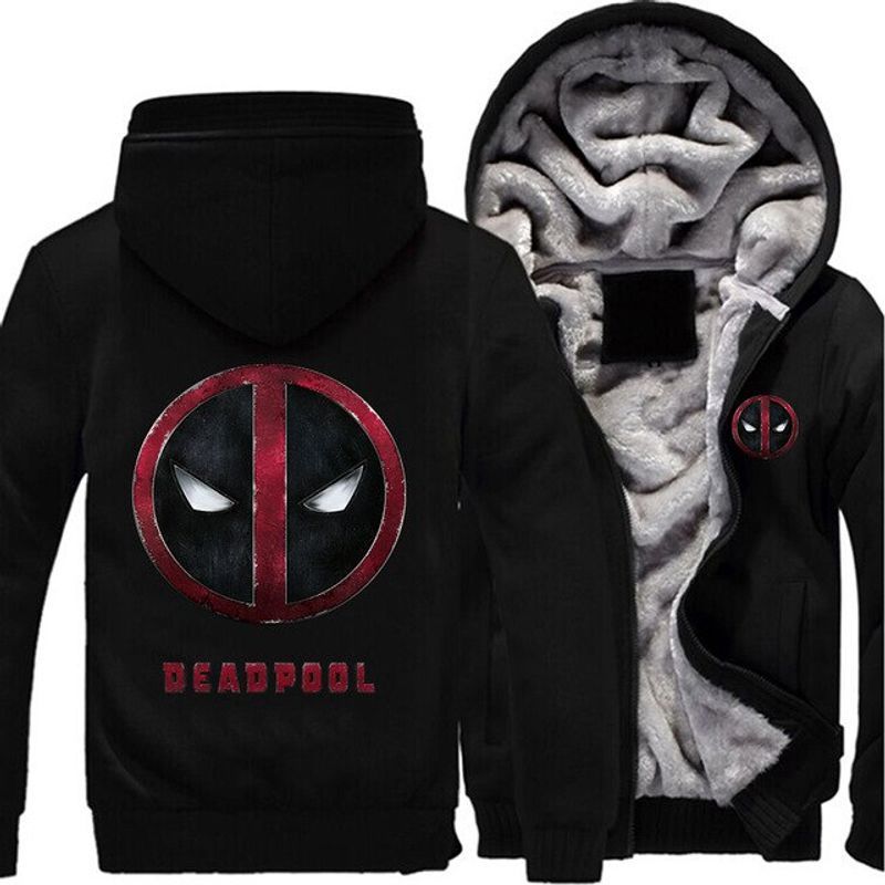 Deadpool, Marvel Over Print 3d Fleece Zip 3 Hoodie Deadpool, Marvel Over Print 3d Fleece Zip 3 Hoodie