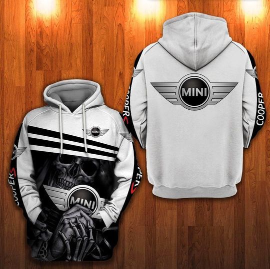 Death Mini Cooper 3d Zip Hoodie Death Mini Cooper 3d Zip Hoodie