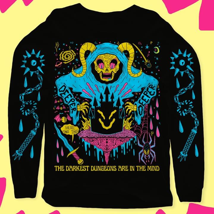 Deeper Here Take This The Darkest Dungeons Are In The Mind Full Printing 3d Hoodie Deeper Here Take This The Darkest Dungeons Are In The Mind Full Printing 3d Hoodie