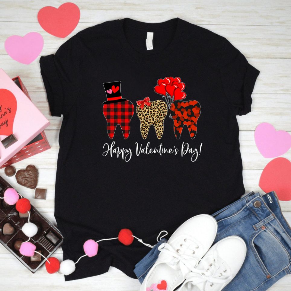 Dentist Happy Valentines Day Shirt Dentist Happy Valentines Day Shirt