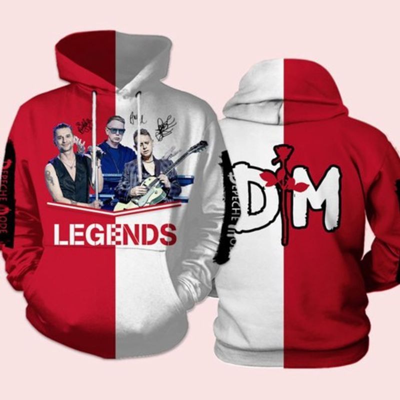 Depeche Mode Legends Men And Women All Over Printed Custom 3d Hoodie Depeche Mode Legends Men And Women All Over Printed Custom 3d Hoodie