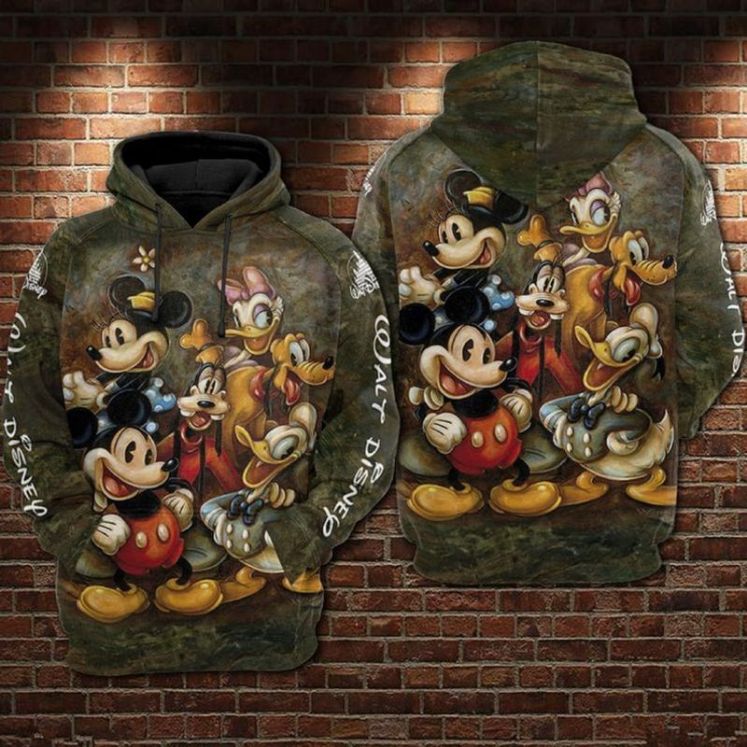 Disney Family Mickey Mouse And Friend 3d Zip Hoodie Disney Family Mickey Mouse And Friend 3d Zip Hoodie