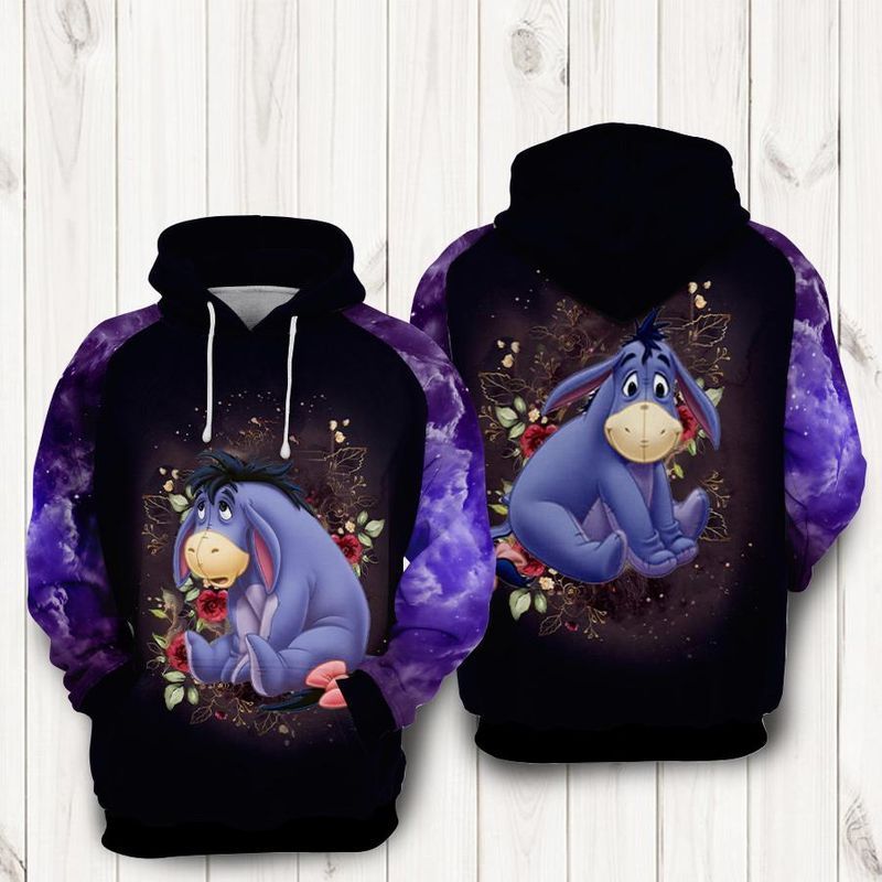 Eeyore The Mini Adventures Of Winnie The Pooh Disney 9 3d Zip Hoodie Eeyore The Mini Adventures Of Winnie The Pooh Disney 9 3d Zip Hoodie