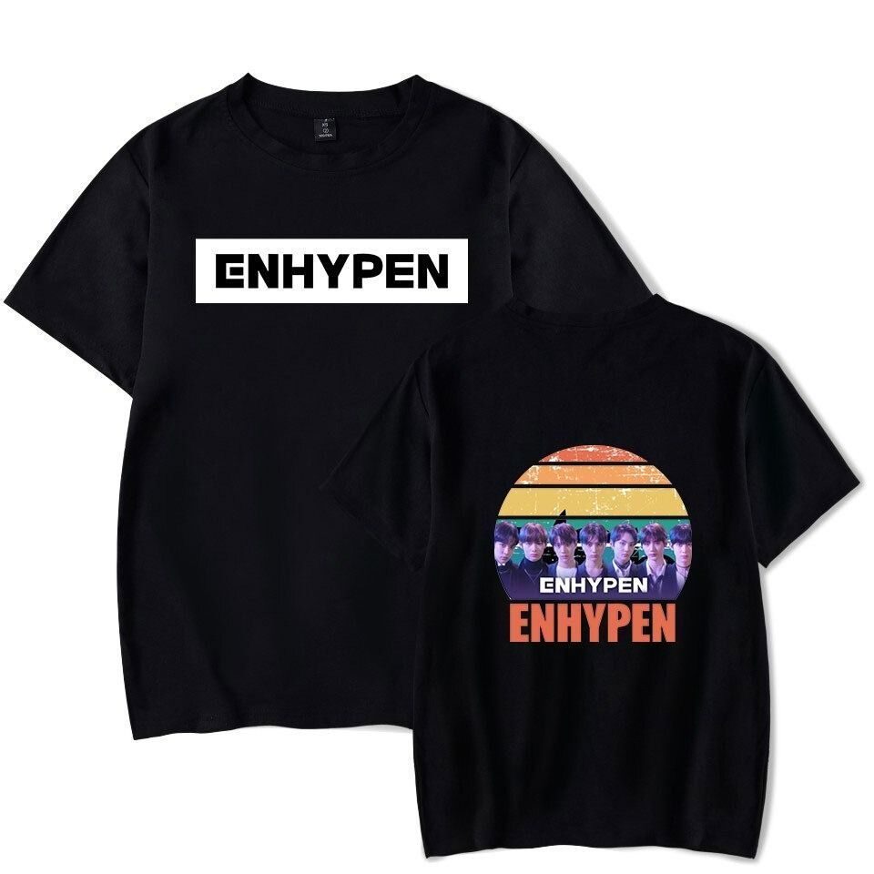 Enhypen Kpop 2d Summer T-Shirt Enhypen Kpop 2d Summer T-Shirt