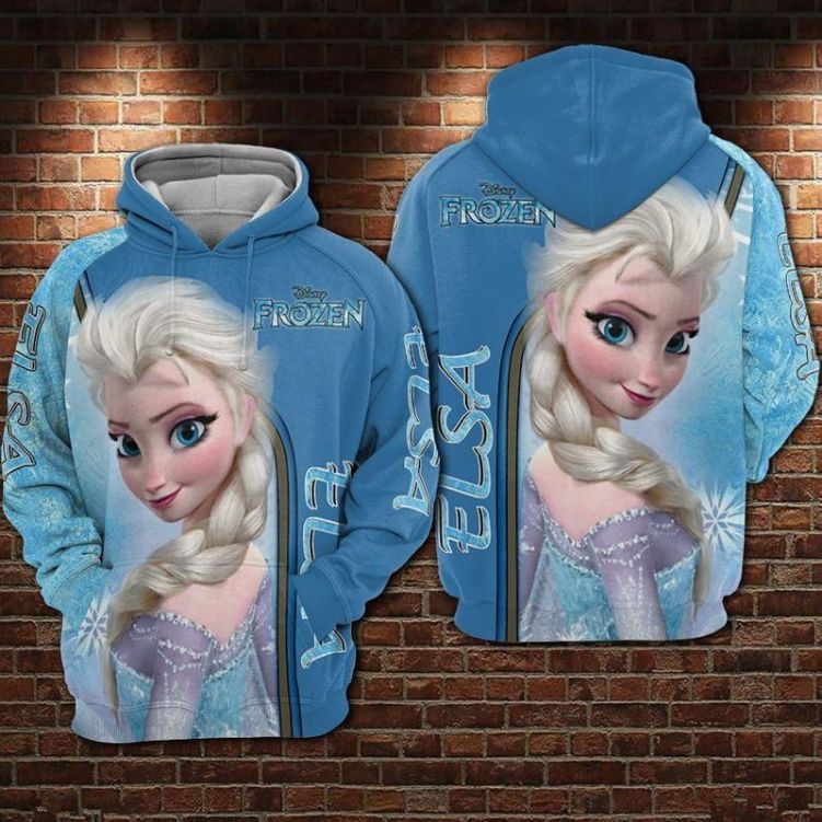For Elsa Lovers She Is Very Beautiful 3d Hoodie For Elsa Lovers She Is Very Beautiful 3d Hoodie