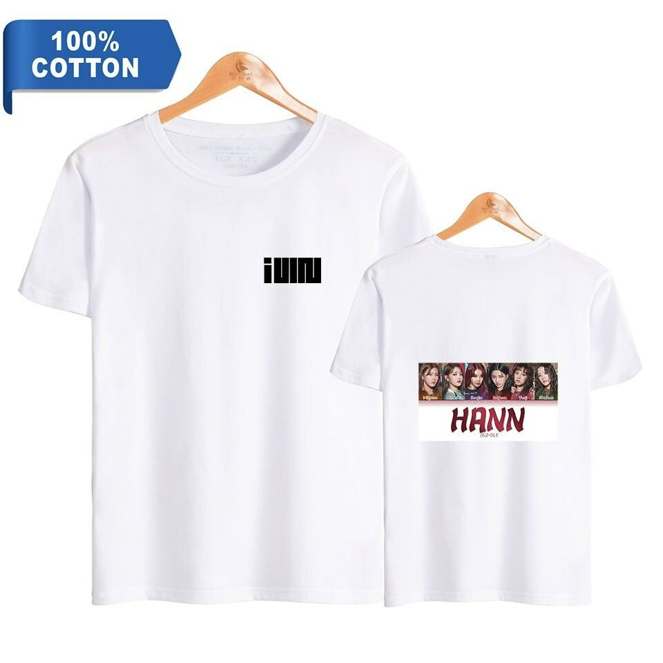 Hann I-Dle Korean Loose 2d T-Shirt Hann I-Dle Korean Loose 2d T-Shirt