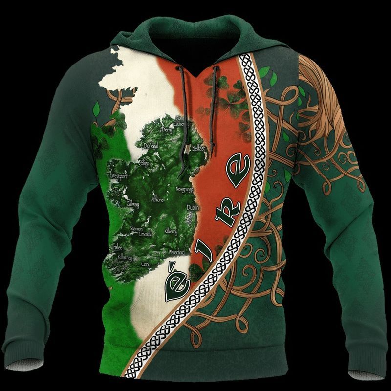 Happy St Patricks Day Irish Over Print 3d Zip 2 Hoodie Happy St Patricks Day Irish Over Print 3d Zip 2 Hoodie