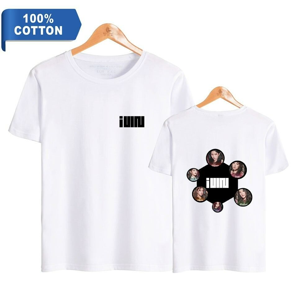 I-Dle Korean Loose Fans Short Sleeve 2d Unisex T-Shirt I-Dle Korean Loose Fans Short Sleeve 2d Unisex T-Shirt