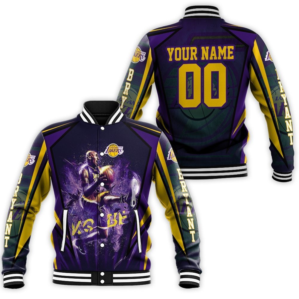 In Memories Kobe Bryant Los Angeles Lakers Personalized Baseball Jacket In Memories Kobe Bryant Los Angeles Lakers Personalized Baseball Jacket
