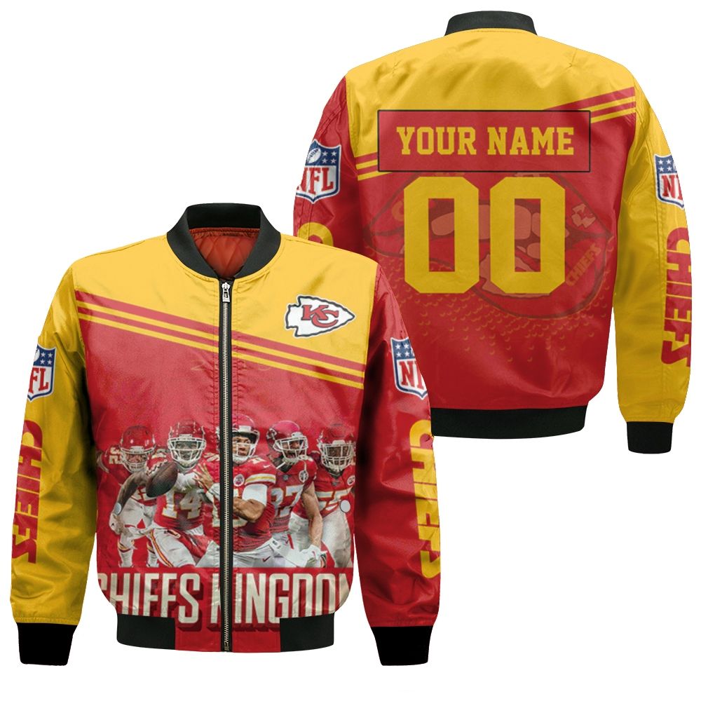 Kansas City Chiefs Kingdom Afc West Champions Division Super Bowl 2021 Personalized 1 Bomber Jacket Kansas City Chiefs Kingdom Afc West Champions Division Super Bowl 2021 Personalized 1 Bomber Jacket