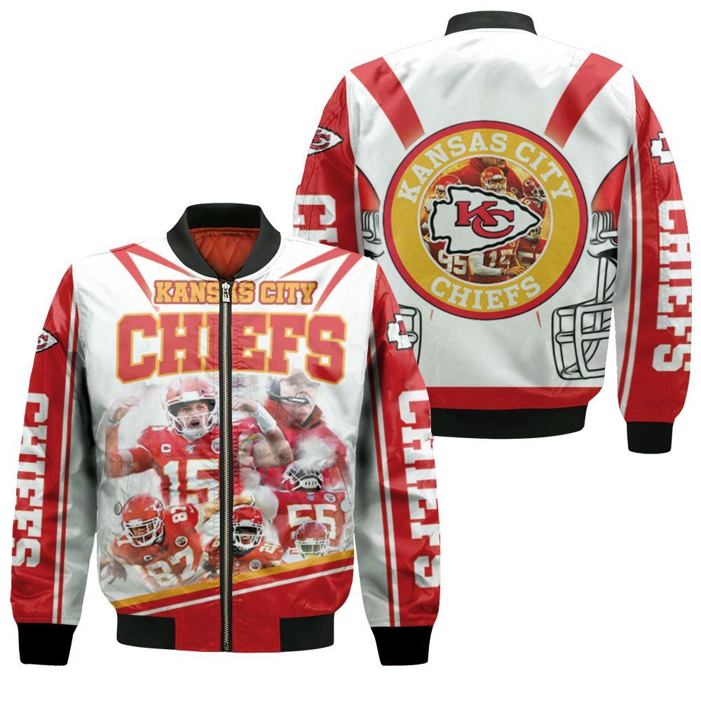 Kansas City Chiefs Super Bowl 2021 Afc West Division Champions Bomber Jacket Kansas City Chiefs Super Bowl 2021 Afc West Division Champions Bomber Jacket
