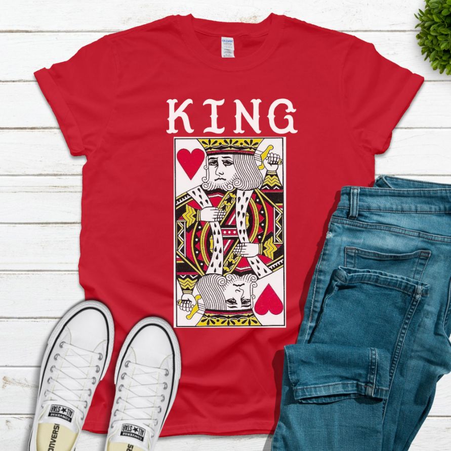 King Of Hearts Mens Shirt King Of Hearts Mens Shirt