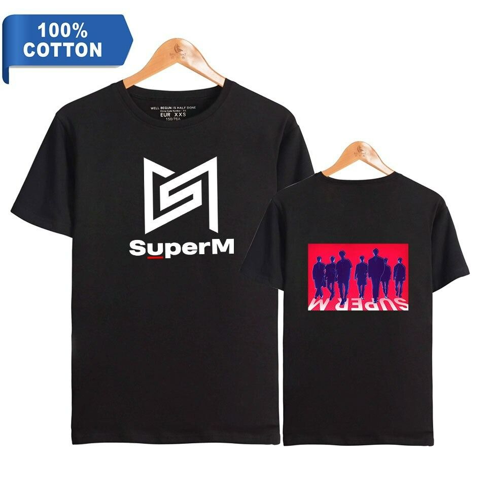 Kpop Super M 2d T-Shirt Kpop Super M 2d T-Shirt