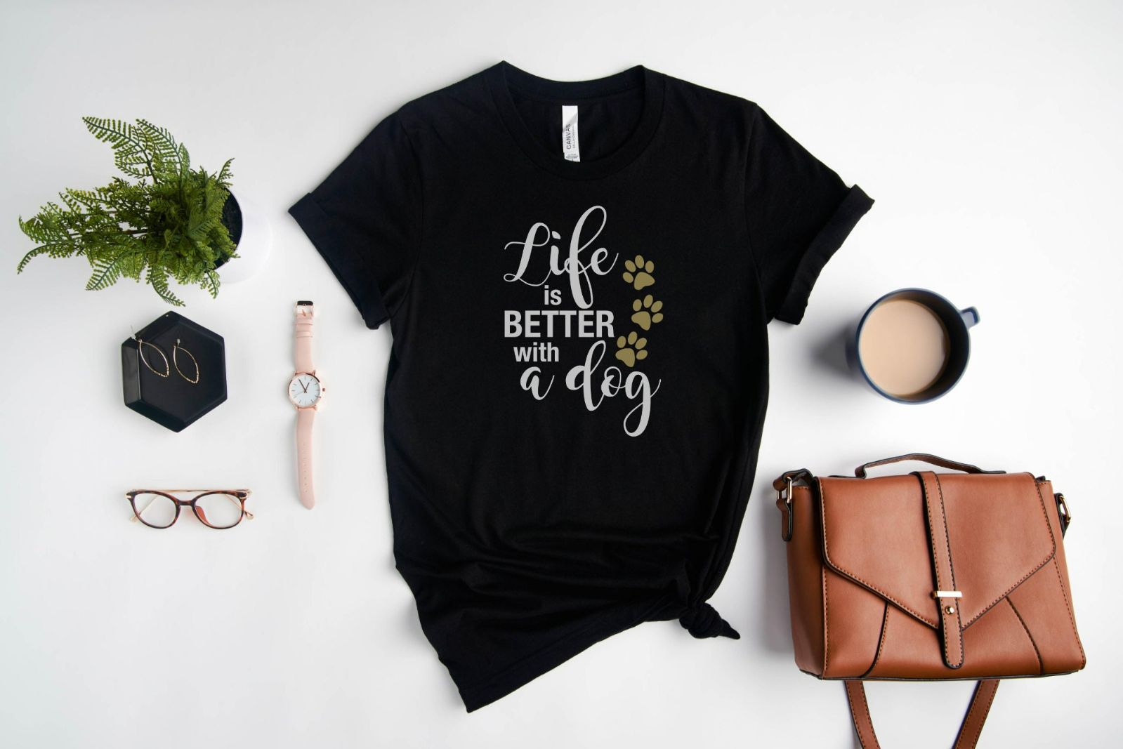 Life Is Better With A Dog Funny Dog Lover Shirt Life Is Better With A Dog Funny Dog Lover Shirt