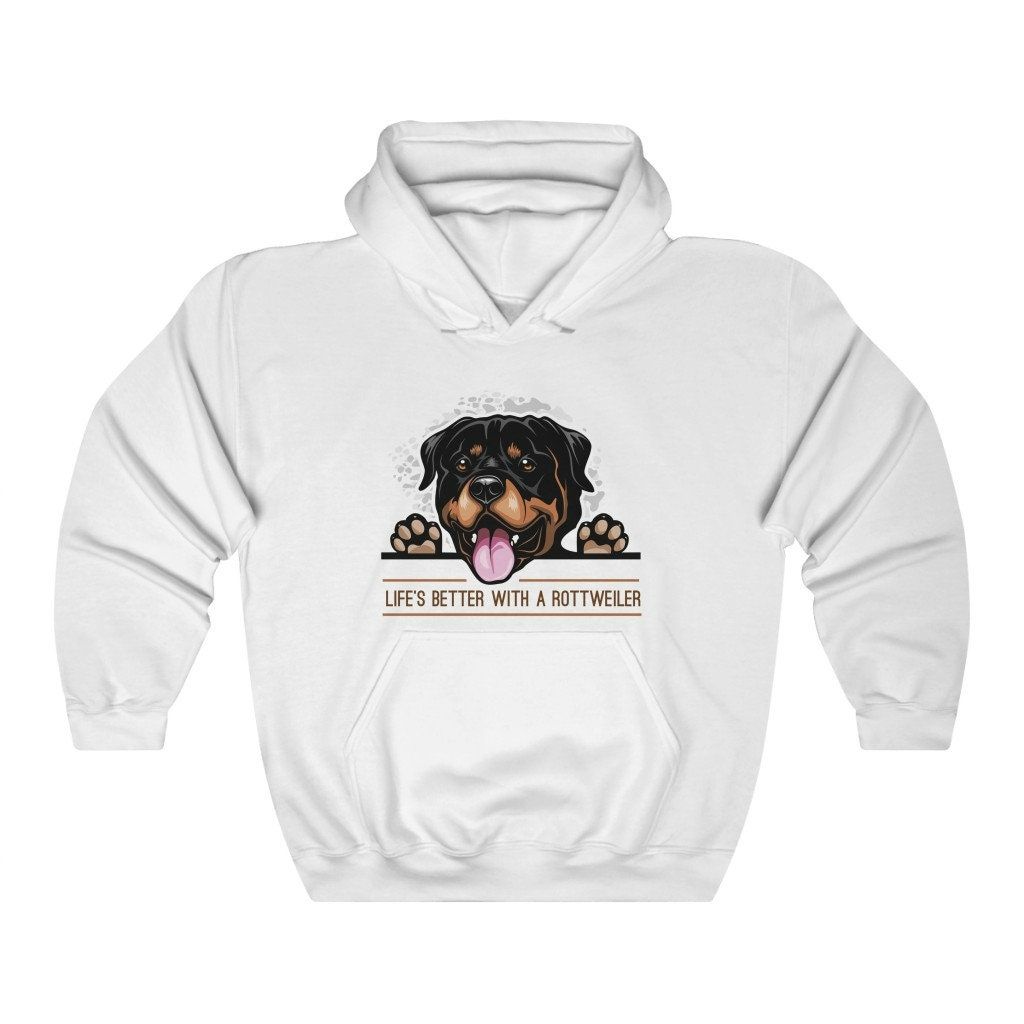 Lifes Better With A Rottweiler Unisex Hoodie Lifes Better With A Rottweiler Unisex Hoodie