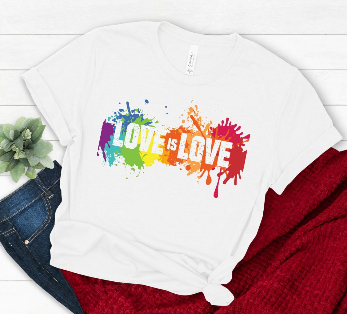 Love Is Love Color Valentines Shirt Love Is Love Color Valentines Shirt