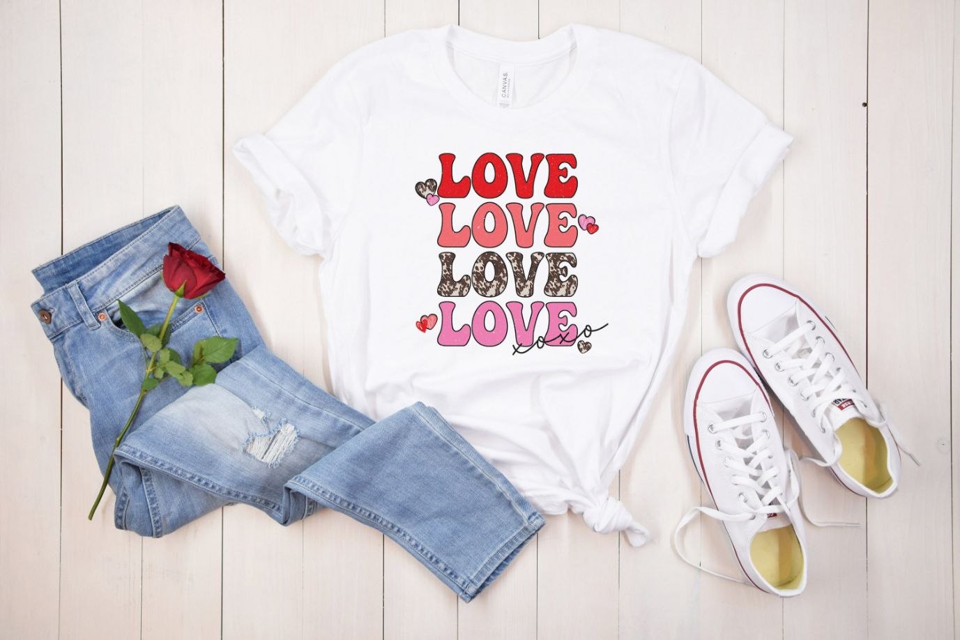Love Trendy Valentines Unisex T-Shirt Love Trendy Valentines Unisex T-Shirt