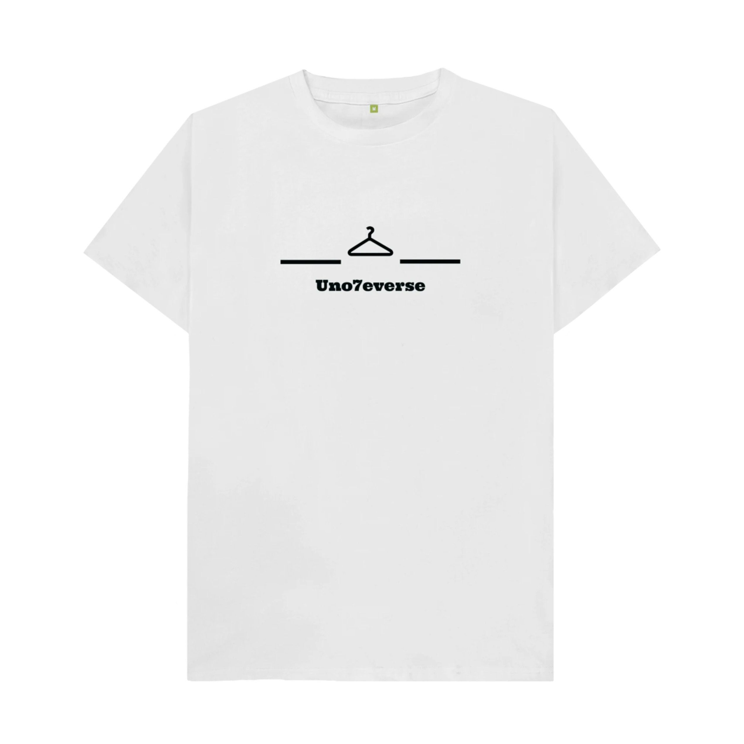 Mens Uno7everse White T-Shirt Mens Uno7everse White T-Shirt
