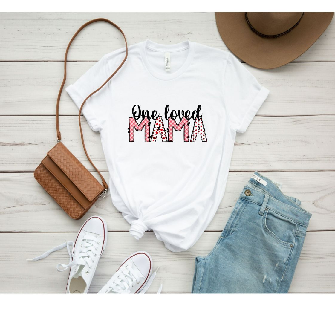 One Loved Mama Valentine Unisex T-Shirt One Loved Mama Valentine Unisex T-Shirt
