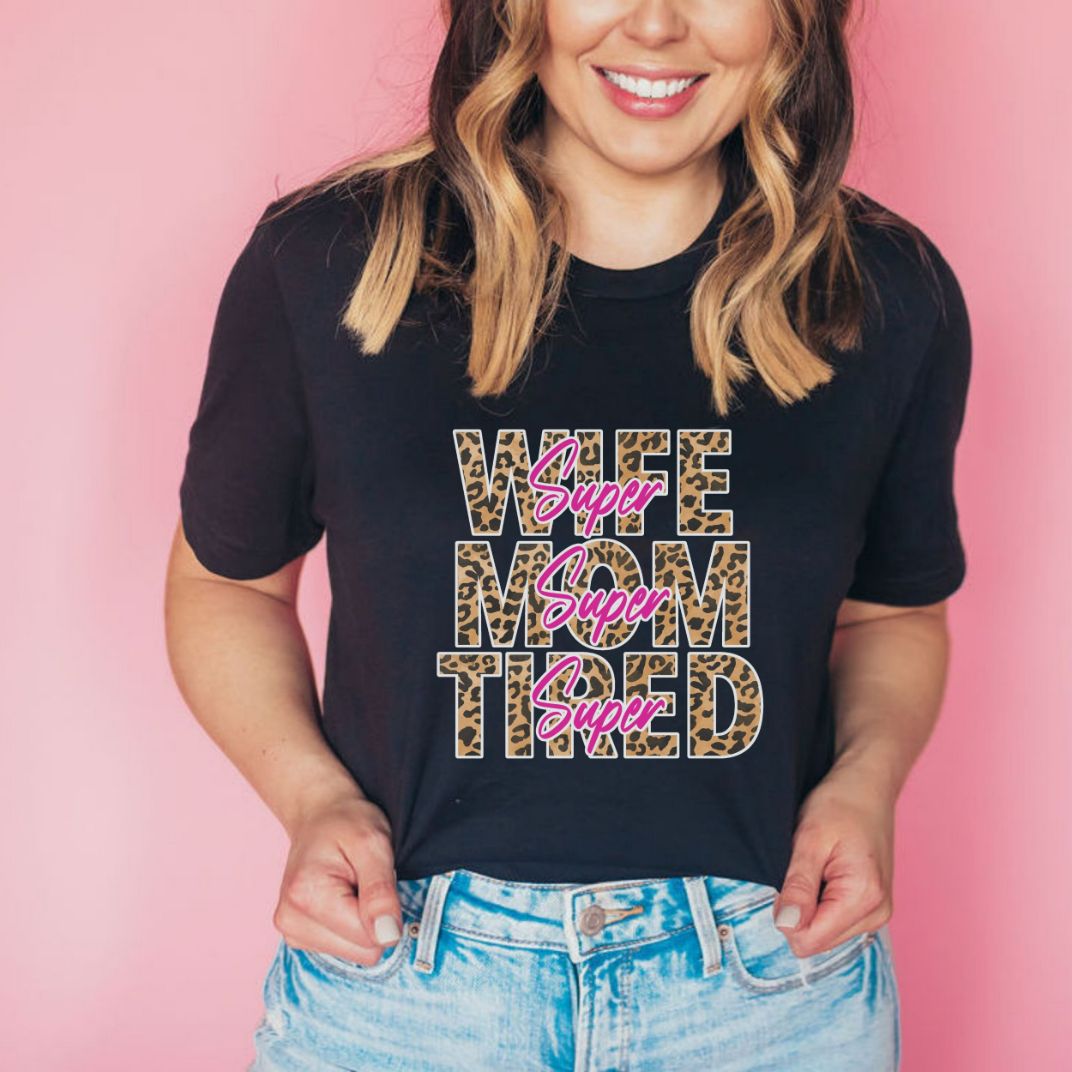 Super Mom Life Valentine Unisex T-Shirt Super Mom Life Valentine Unisex T-Shirt