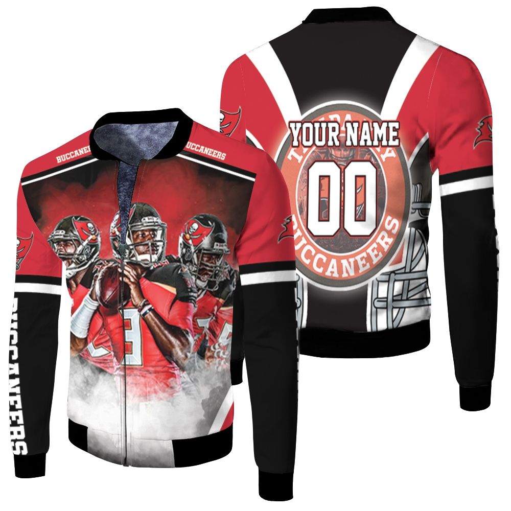 Tampa Bay Buccaneers Helmet Nfc South Division Champions Super Bowl 2021 Personalized Fleece Bomber Jacket Tampa Bay Buccaneers Helmet Nfc South Division Champions Super Bowl 2021 Personalized Fleece Bomber Jacket