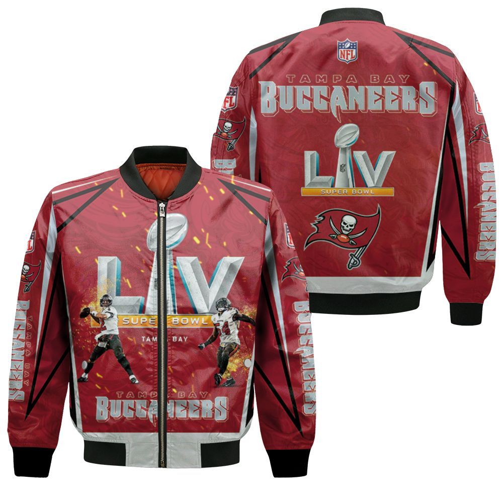 Tampa Bay Buccaneers Super Bowl 2021 Nfc South Division Champions Liv Bomber Jacket Tampa Bay Buccaneers Super Bowl 2021 Nfc South Division Champions Liv Bomber Jacket