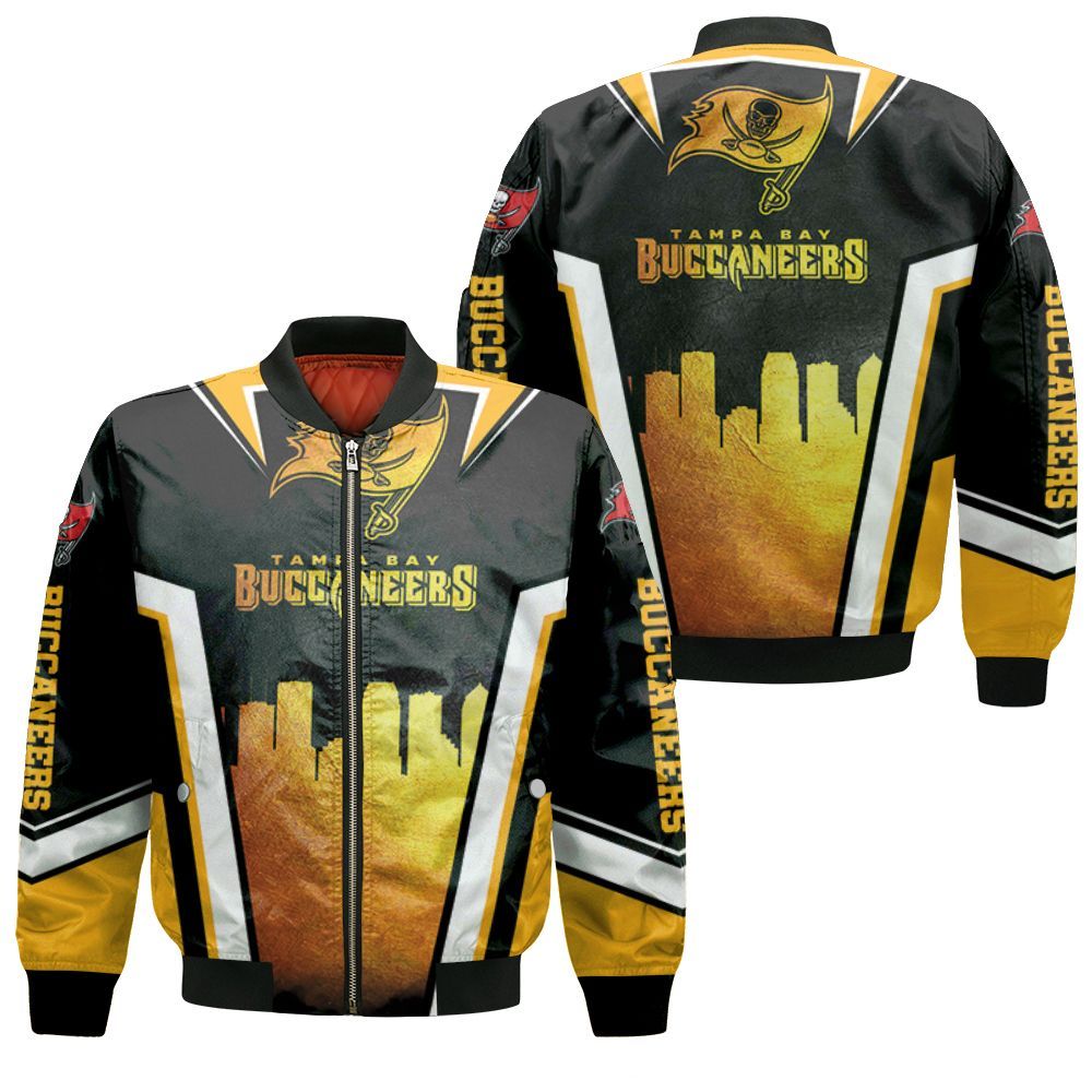 Tampa Bay Buccaneers Superbowl Champions 2021 Yellow Gold Bomber Jacket Tampa Bay Buccaneers Superbowl Champions 2021 Yellow Gold Bomber Jacket