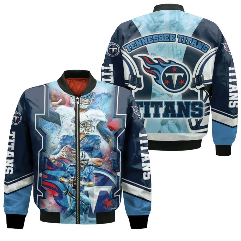 Tennessee Titans Super Bowl 2021 Afc South Division Champions Bomber Jacket Tennessee Titans Super Bowl 2021 Afc South Division Champions Bomber Jacket