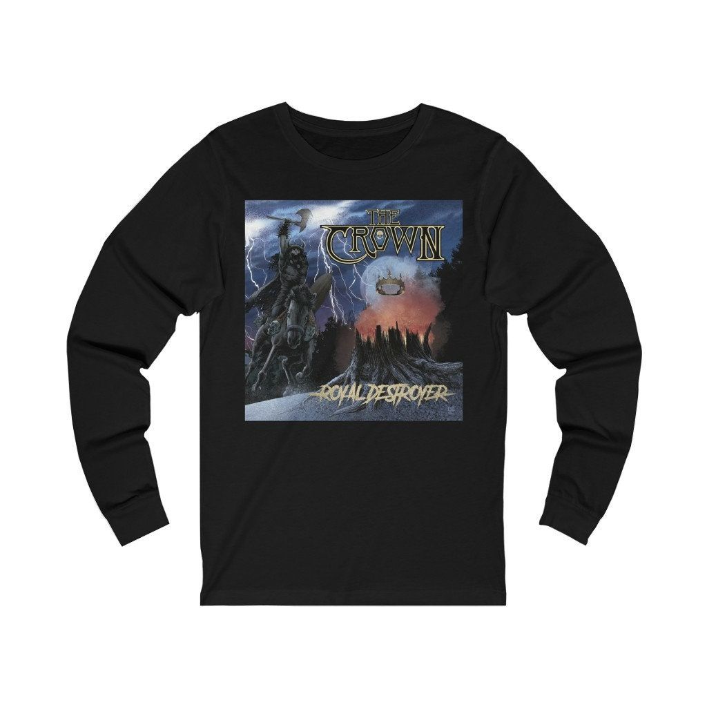 The Crown Royal Destroyer 2021 Longsleeve DeathThrash Unisex Sweatshirt The Crown Royal Destroyer 2021 Longsleeve DeathThrash Unisex Sweatshirt