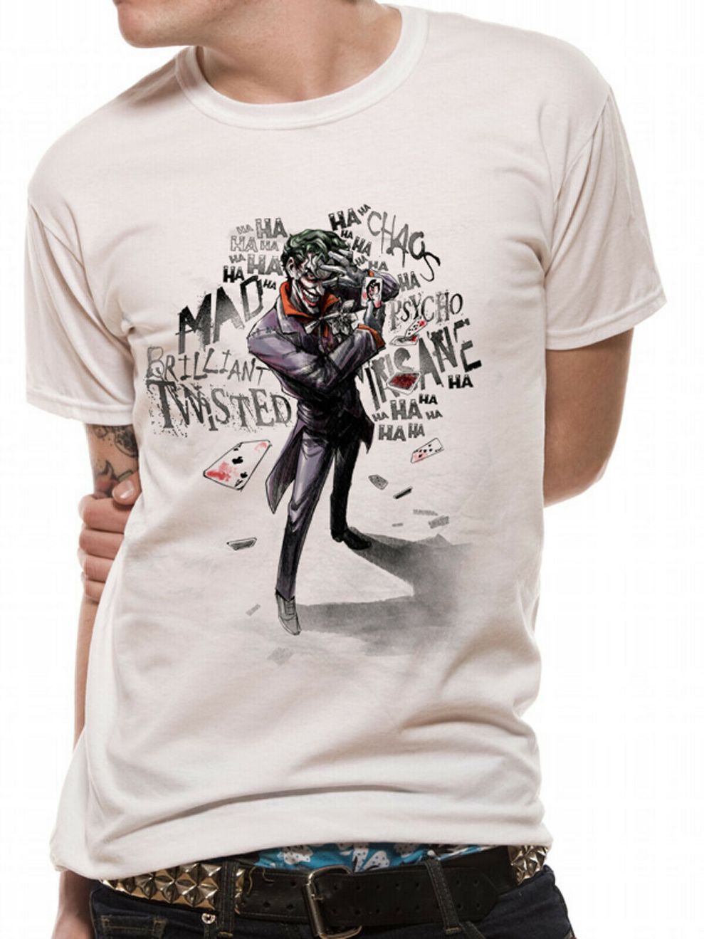 The Joker Batman Dc Comics Official Unisex T-Shirt The Joker Batman Dc Comics Official Unisex T-Shirt