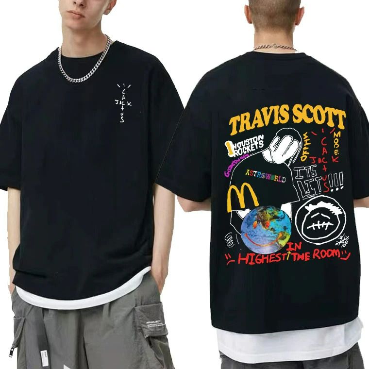 Travis Scott Rapper Tshirt Cactus Jack Travis Scott Rapper Tshirt Cactus Jack