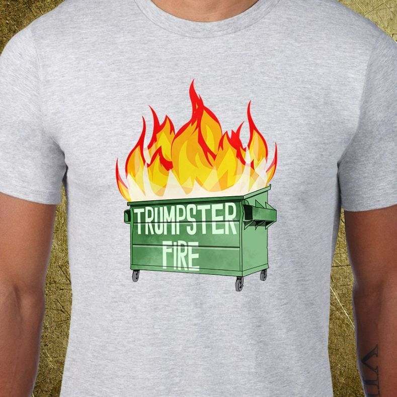 Trumpster Dumpster Fire Unisex T-Shirt Trumpster Dumpster Fire Unisex T-Shirt