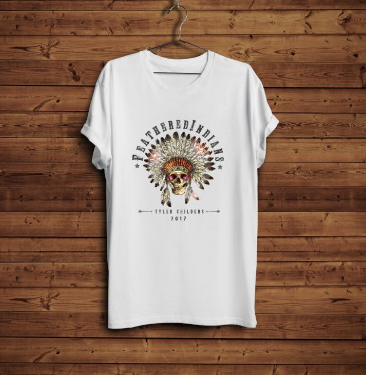 Tyler Childers Feathered Indians T-Shirt Tyler Childers Feathered Indians T-Shirt