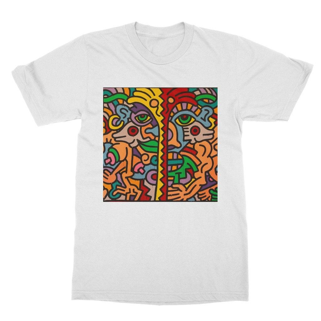 80s Graffiti Art Keith Haring Classic Unisex T-Shirt 80s Graffiti Art Keith Haring Classic Unisex T-Shirt