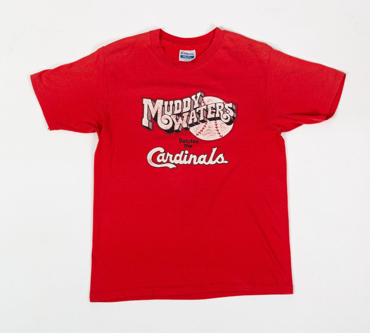 80s Muddy Waters Salutes The Cardinals T-Shirt 80s Muddy Waters Salutes The Cardinals T-Shirt