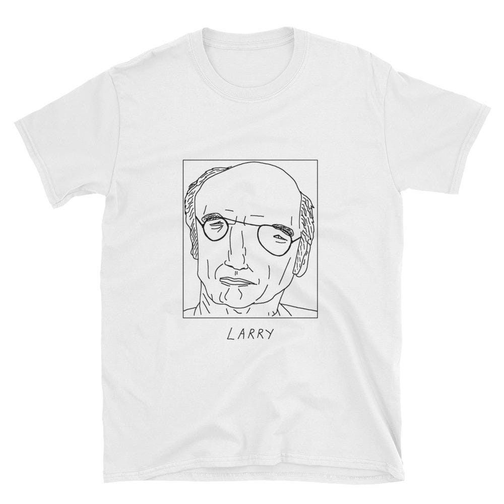 Badly Drawn Celebrities Curb Your Enthusiasm Unisex T-Shirt Badly Drawn Celebrities Curb Your Enthusiasm Unisex T-Shirt