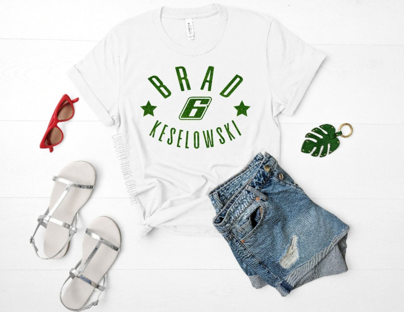 Brad Keselowski 6 NASCAR Glitter Womens Tee Shirt Brad Keselowski 6 NASCAR Glitter Womens Tee Shirt