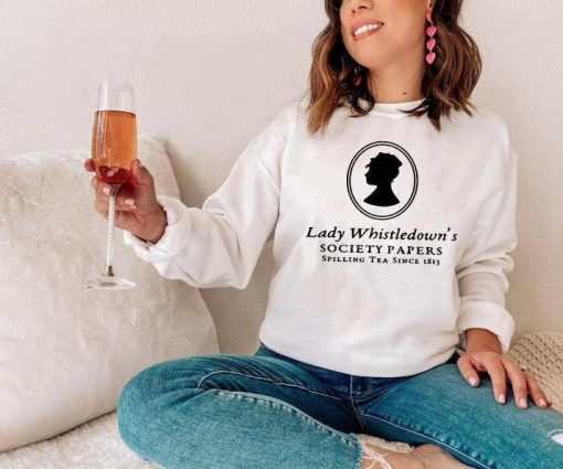 Bridgerton Inspired Lady Whistledown Sweatshirt