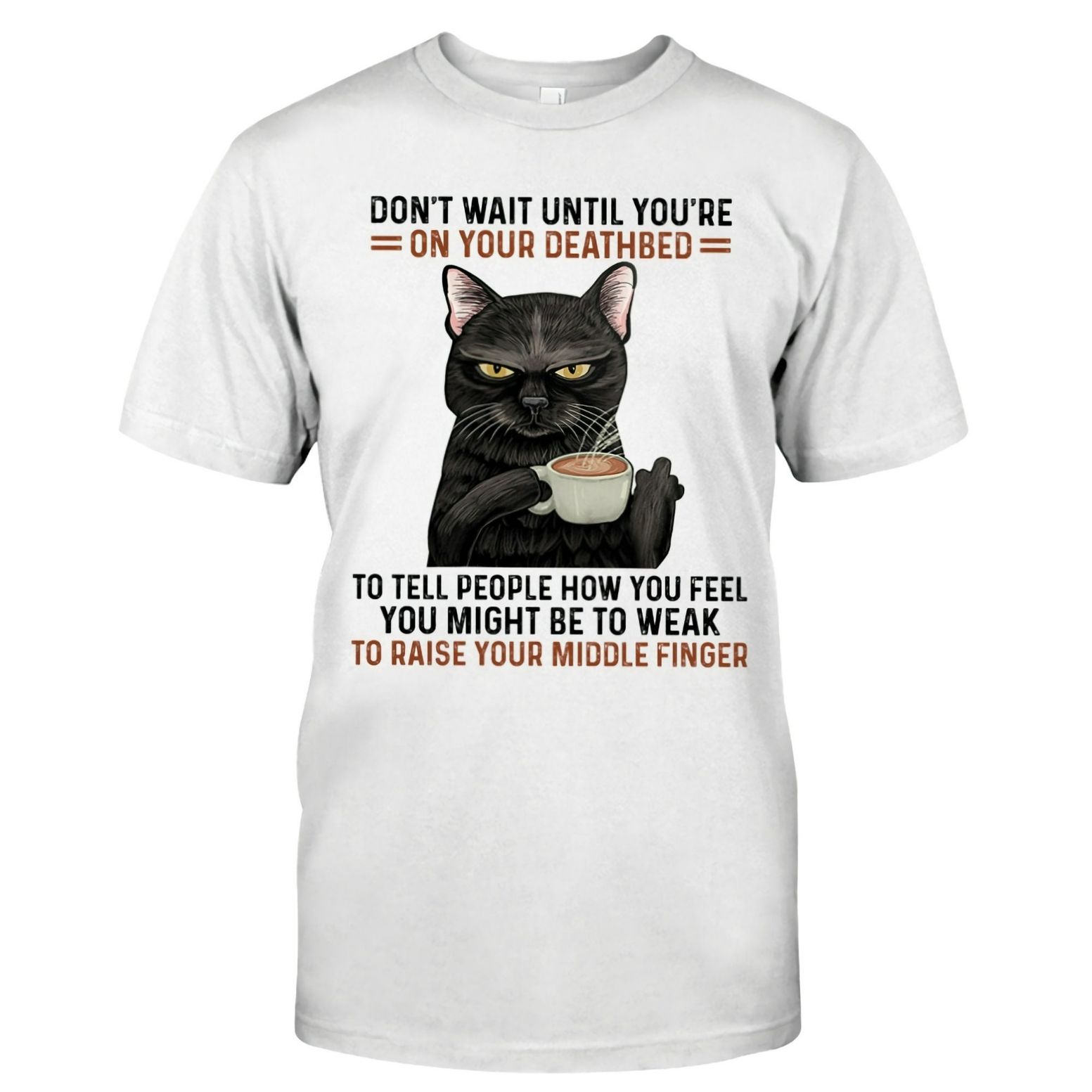Cat Raise Your Middle Finger Shirt Cat Raise Your Middle Finger Shirt