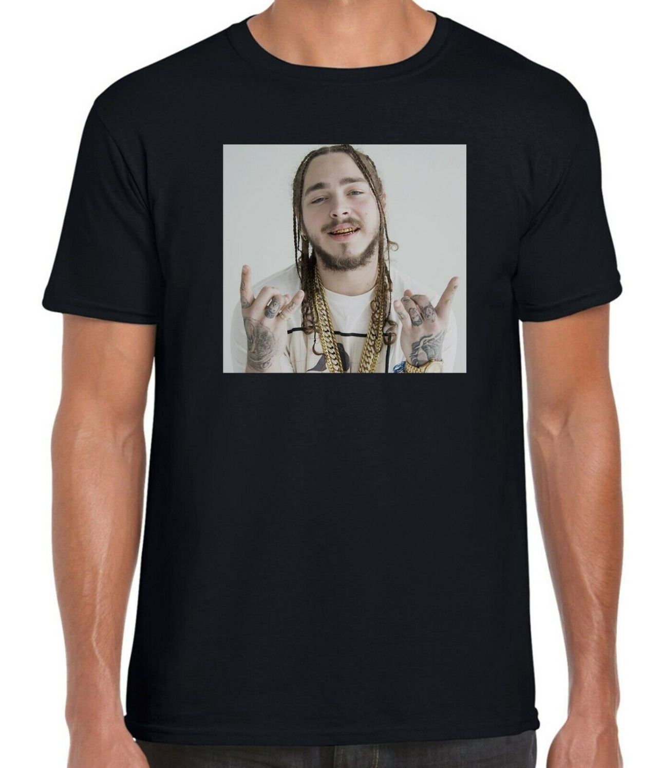 Cool Post Malone Finger Up Poster Retro Ideal Gift Summer Shirt Cool Post Malone Finger Up Poster Retro Ideal Gift Summer Shirt