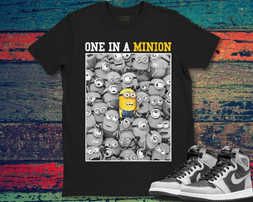 Despicable Me Minions One In A Minion Color Pop Portrait Unisex Gift T-Shirt Despicable Me Minions One In A Minion Color Pop Portrait Unisex Gift T-Shirt