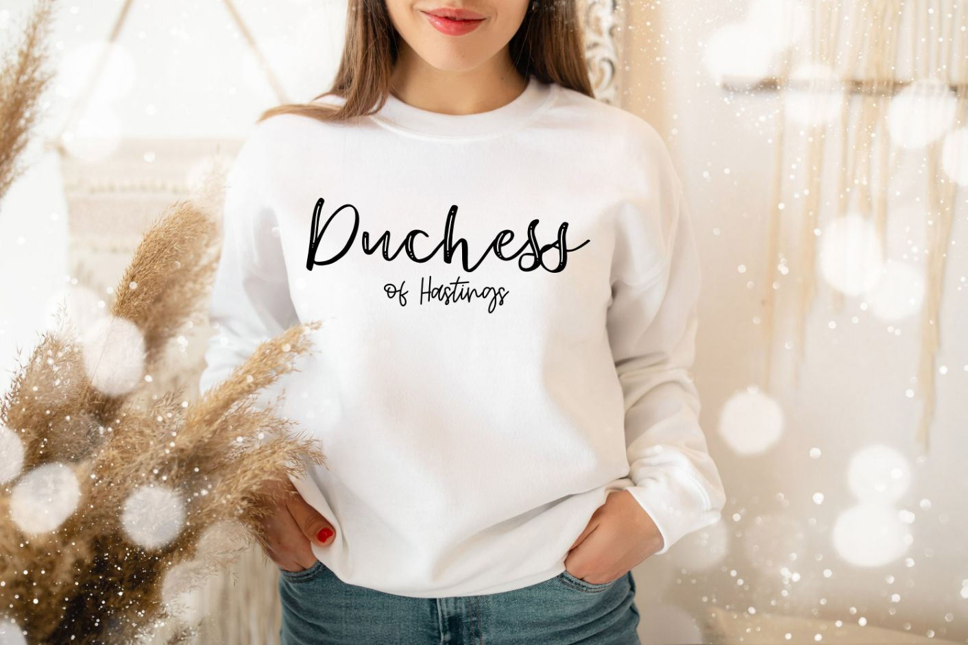 Duchess of Hastings Bridgerton Crewneck Sweatshirt Duchess of Hastings Bridgerton Crewneck Sweatshirt
