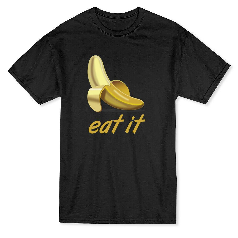 Eat It Banana Icon Mens T-Shirt Eat It Banana Icon Mens T-Shirt