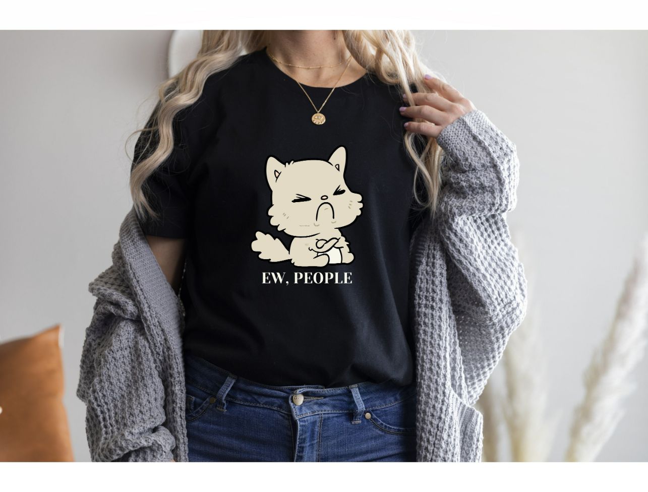 Ew, People Grumpy Cat T-Shirt Ew, People Grumpy Cat T-Shirt