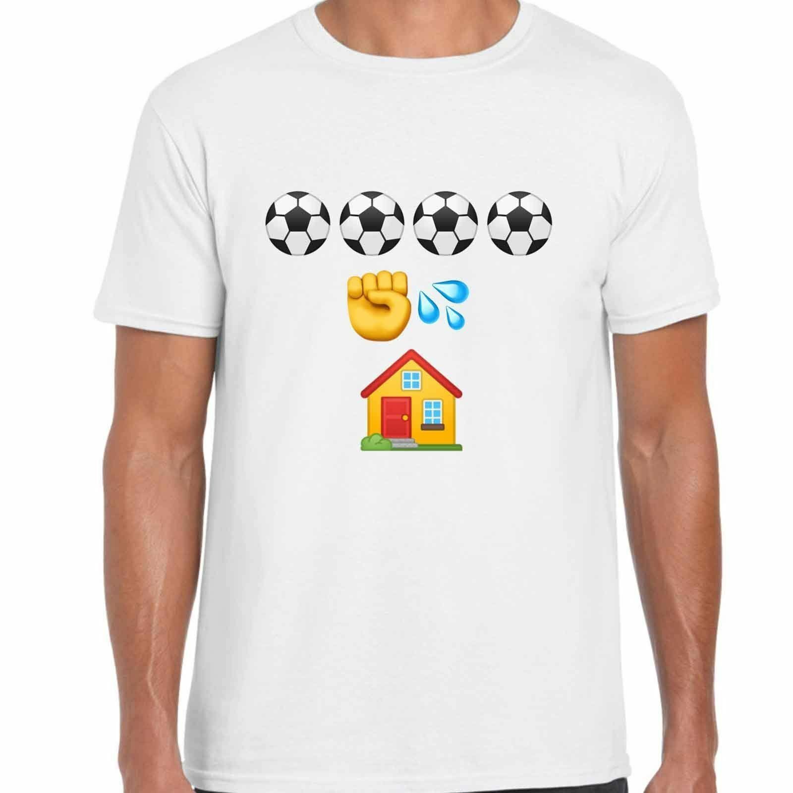 Footballs Coming Home Emoji T-Shirt Footballs Coming Home Emoji T-Shirt
