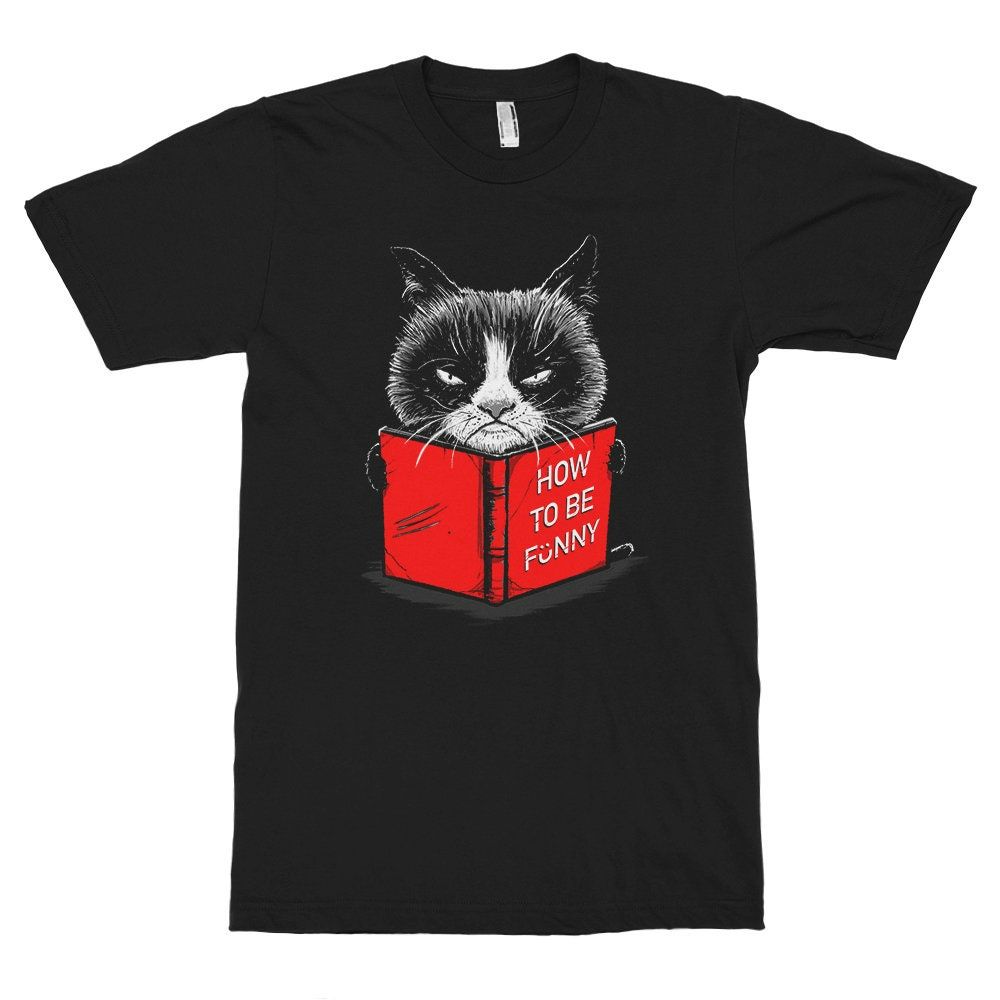 Grumpy Cat How To Be Funny T-Shirt Grumpy Cat How To Be Funny T-Shirt