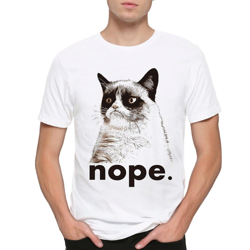 Grumpy Cat Nope T-Shirt Grumpy Cat Nope T-Shirt