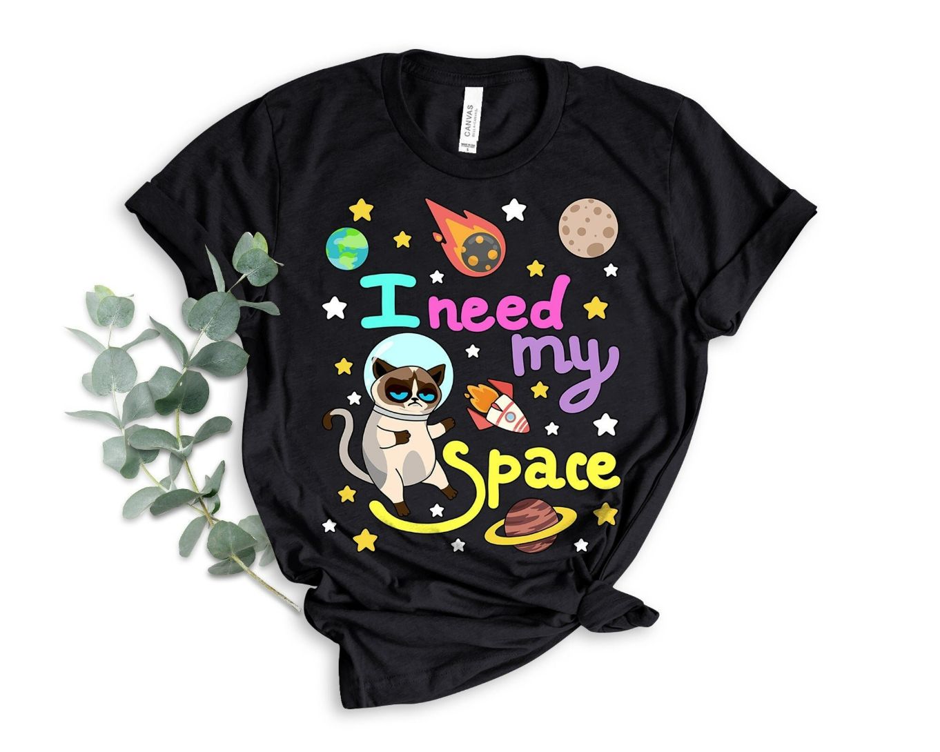I Need My Space Cat Shirt I Need My Space Cat Shirt