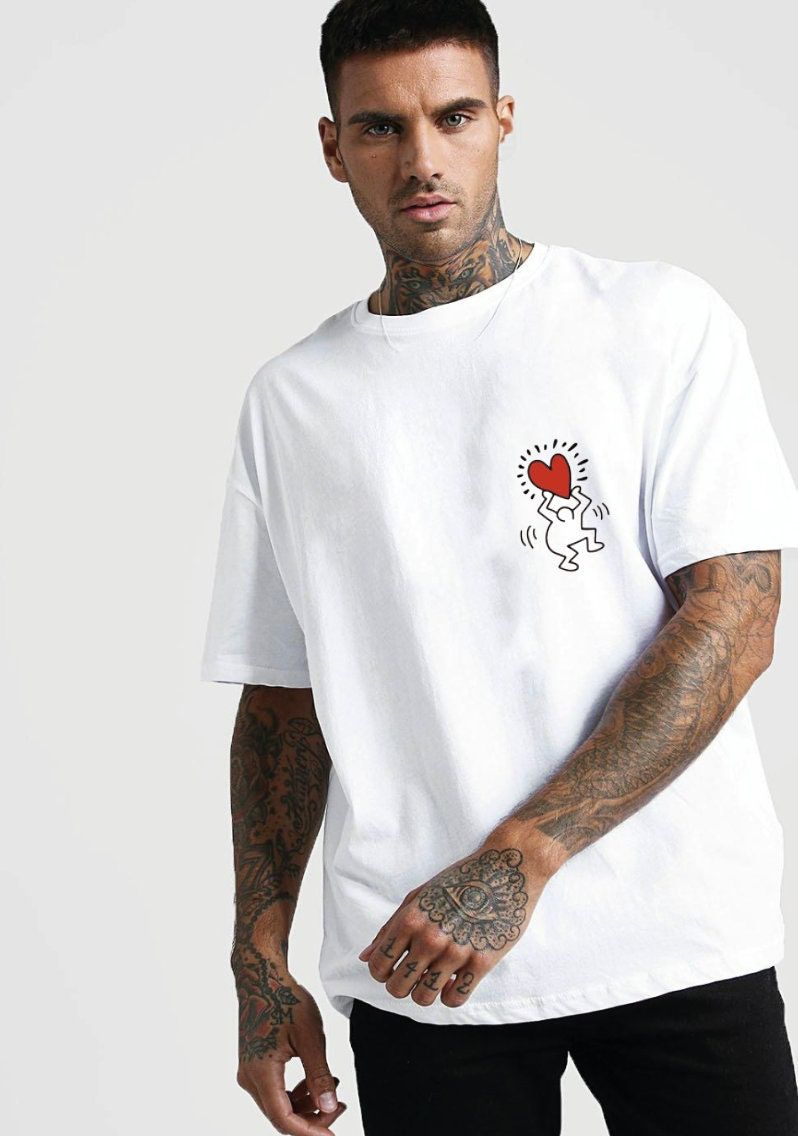 Keith Haring Love Heart T-Shirt Keith Haring Love Heart T-Shirt